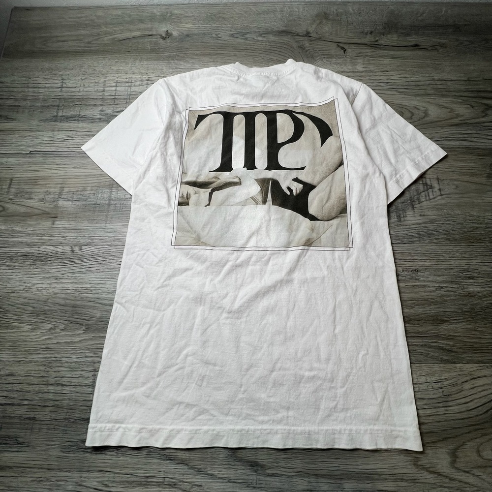 Taylor Swift TTPD T-Shirt Small‎ White Tortured Poets Department Graphic Tee
